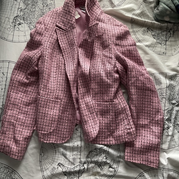 Pleated Pink Jacket - Picture 1 of 1